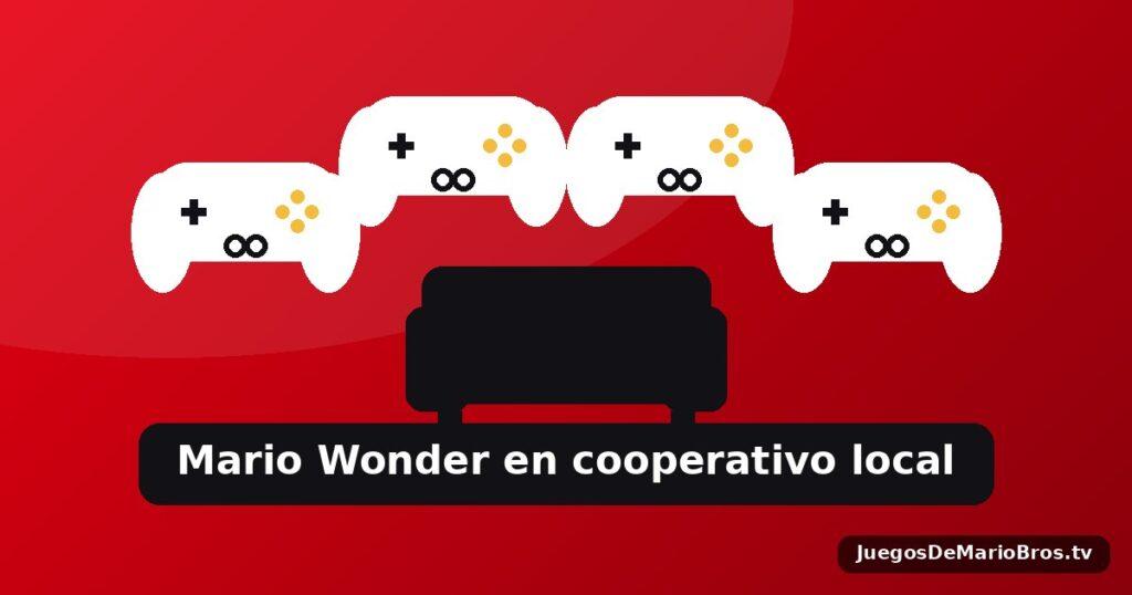 Cómo jugar Super Mario Bros Wonder en cooperativo local