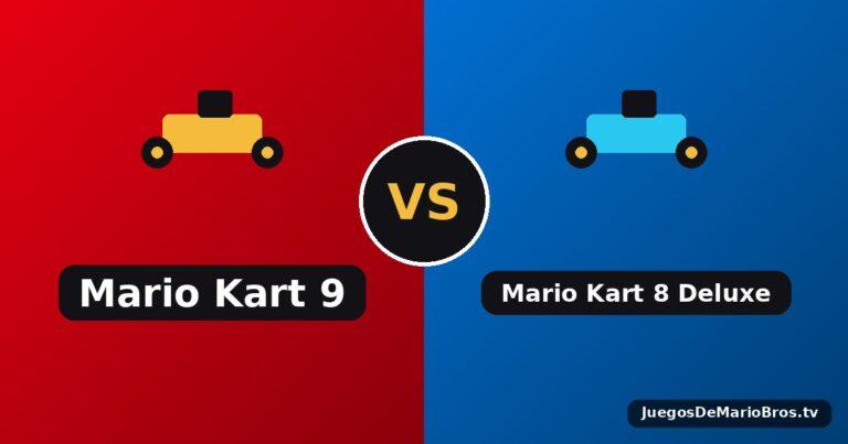 Mario Kart 9 vs Mario Kart 8 Deluxe: ¿Vale la Pena el Cambio?